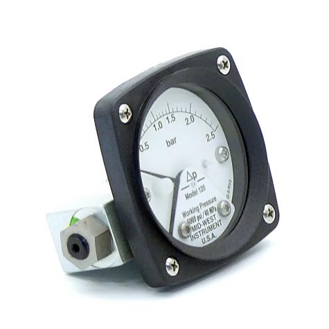 Differenzdruckmessgerät Model 120  Neu