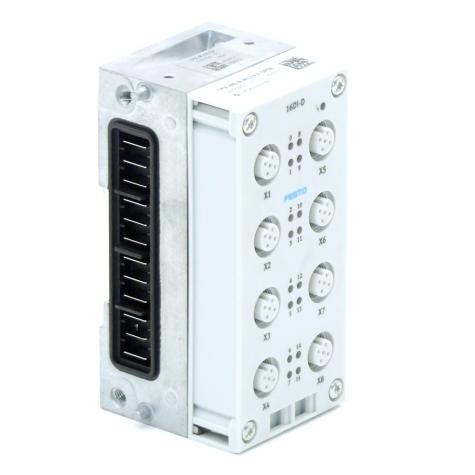 Verkettungsblock CPX-M-GE-EV inkl. Anschlussblock  CPX-AB-8-M12X2-5POL 550206 Neu