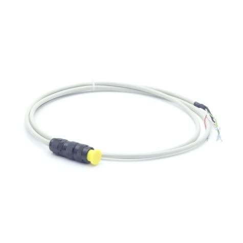 Rundsteckverbinder mit Kabel  Neu