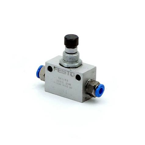 Throttle check valve 151215 