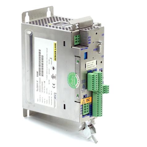 Positioniersteuerung für 3-Phasen Schrittmotoren mit Interbus-S Feldbusschnittstelle und SAM Sicherheits-Modul TLC511F -/RM/SAM/IBS  Gebraucht