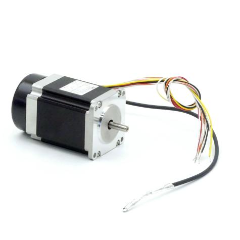 NEMA23 2-phase stepper motor 1.8° 1.35Nm Strands: 8 3.0A Front shaft: 6.35mm Encoder line driver  New FS