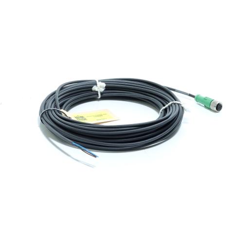 Sensorkabel M12 Buchse, 3-polig, 15 m, PUR  Neu