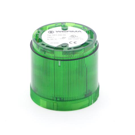 LED permanent light Element 24VAC/DC GN  New