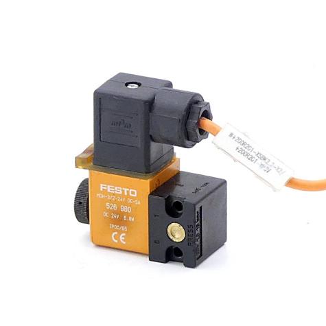 Magnetic valve MDH-3/2-24V DC-SA 526 980 Used