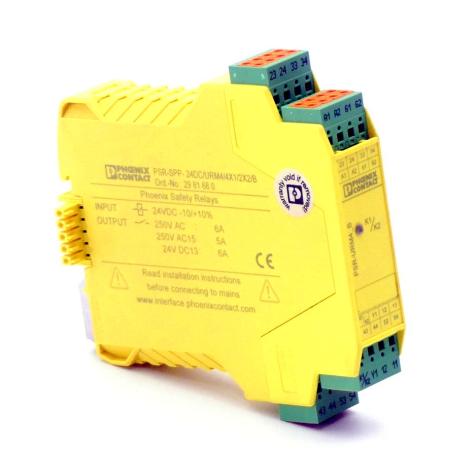 Sicherheitsrelais PSR-SPP-24DC/URM4/4X1 PSR-SPP-24DC/URM4/4X1/2X2/B Gebraucht