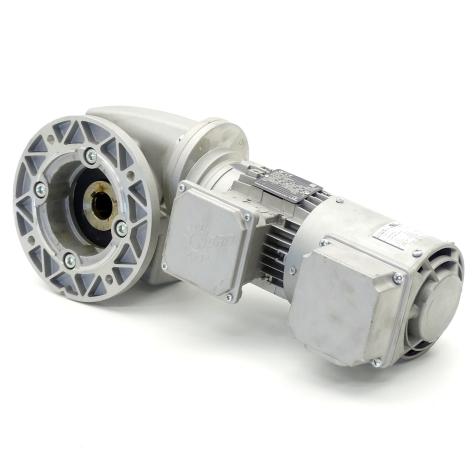 Gear motor with separate fan  New