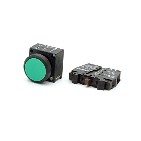 2 Pieces push-button green 3SB3201-0AA41 New FS