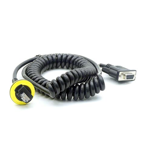 Spiral cable, DataMAn 8xx0, RS232, 1.75m 300-9126-3R 