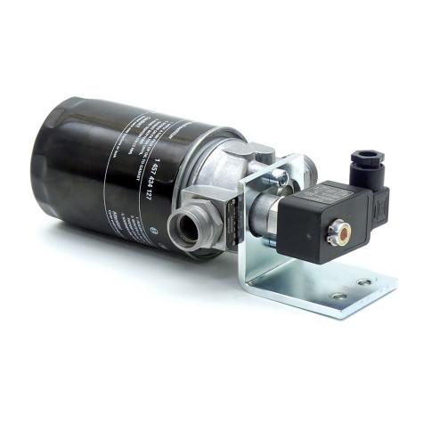Oil filter with control element  New