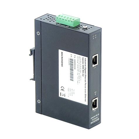 Industrial Gigabit Ethernet Power -over- Ethernet Injektor IEEE 802.3at Gebraucht