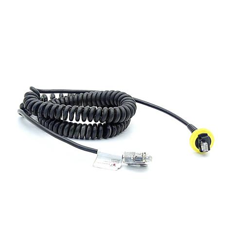 Spiralkabel, DataMAn 8x00, RS232, 4m  Gebraucht