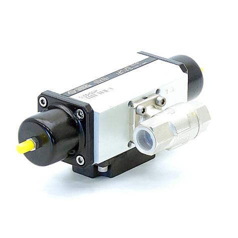 Pneumatic actuator with ball valve  Used