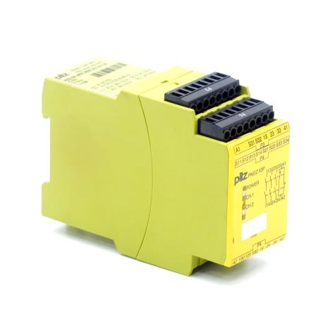 Not-Aus-Schaltgerät PNOZ X3P 24VDC 24VAC 3n/o 1n/c 1so Neuwertig