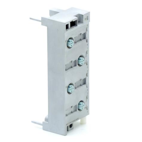 Connection module for digital and analog electronic modules  