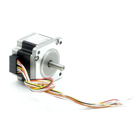 NEMA24 2-Phasen-Schrittmotor 1.8° 0.85Nm Litzen:8 3.0A Frontwelle:8mm  Neu OVP