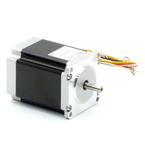 NEMA23 2-phase stepper motor 1.8° 1.35Nm Strands: 8 2.3A 2 shaft ends: 6.35mm  New FS