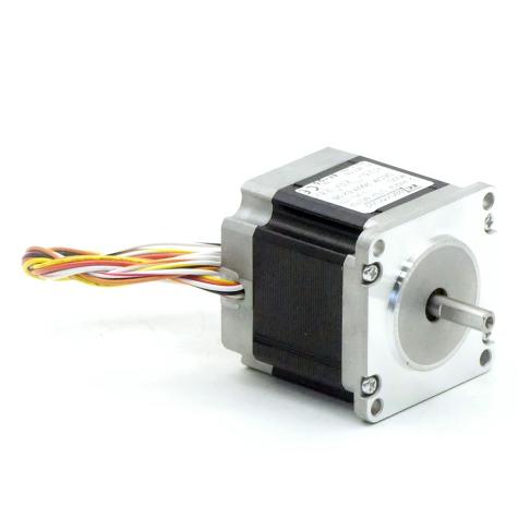 NEMA23 2-Phasen-Schrittmotor 0.9° 0.95Nm Litzen:8 2.0A 2-Wellenenden:6.35mm  Neu OVP