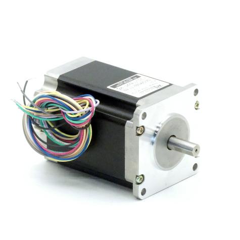SIZE60 5-Phasen-Schrittmotor 0.72° 1.66Nm Litzen:10 1.4A 2-Wellenenden:8mm  Neu OVP