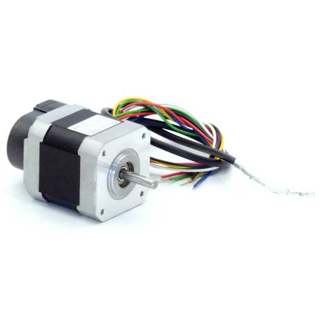 NEMA17 2-Phasen-Schrittmotor 1.8° 0.32Nm Litzen:6 1.2A Frontwelle:5mm Encoder Line Driver  New FS