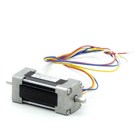 NEMA08 2-Phasen-Schrittmotor 1.8° 0.032Nm Litzen:4 0.35A 2-Wellenenden:4mm  Neu OVP