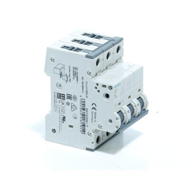 5SY4306-7 Siemens, Circuit Breakers & Fuses