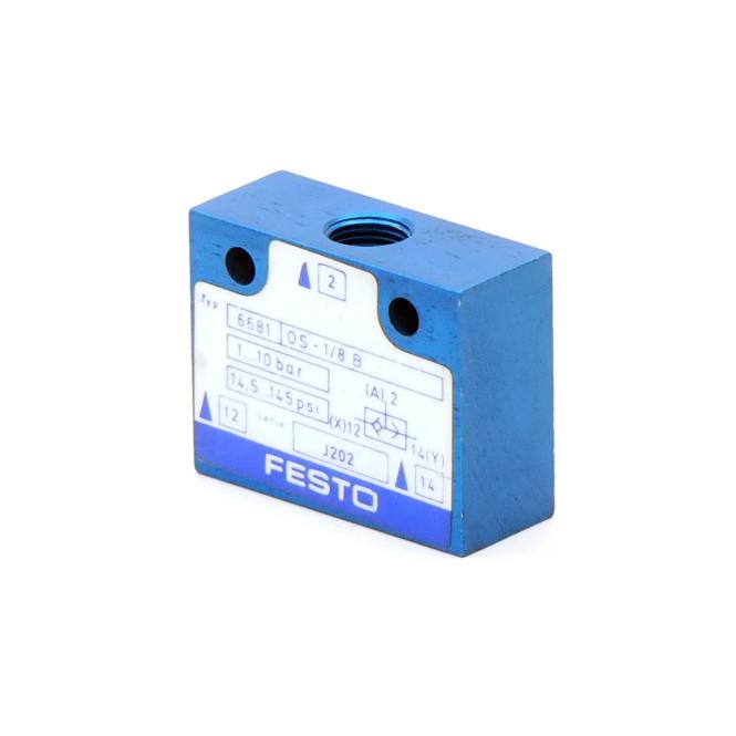 OS-1/8-B Festo, Zawory i bloki zaworowe