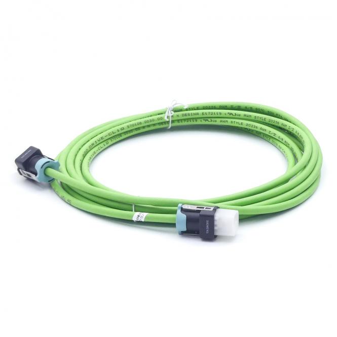 Siemens 6FX8002-2DC20-1AF0 MC800 Signal Cable, Preassembled D-CLIQ Connector