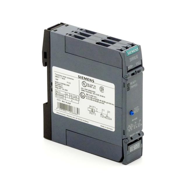 Siemens 3RN2011-1BA30 Thermistor Motor Protection Relay Evaluation Unit — Contattori e relè