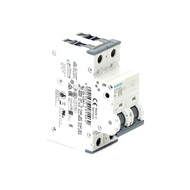 5SY4206-6 Siemens, Interruttori automatici e fusibili