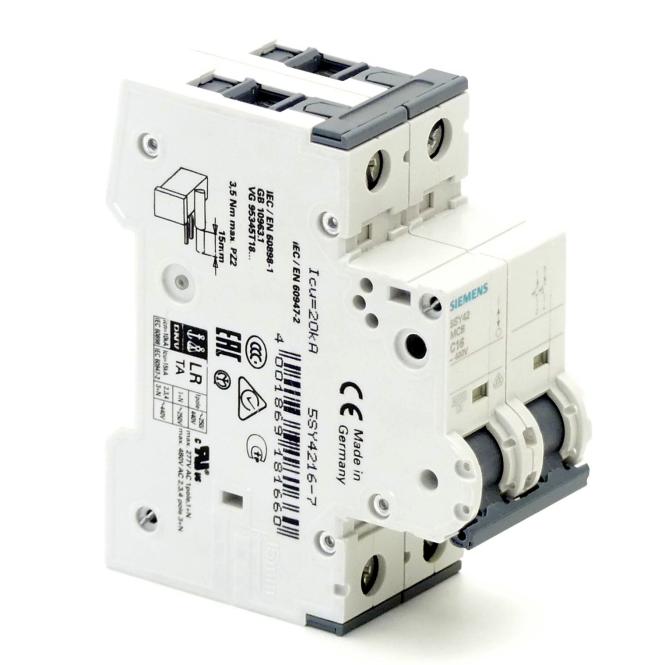 5SY4216-7 Siemens, Controllo e HMI
