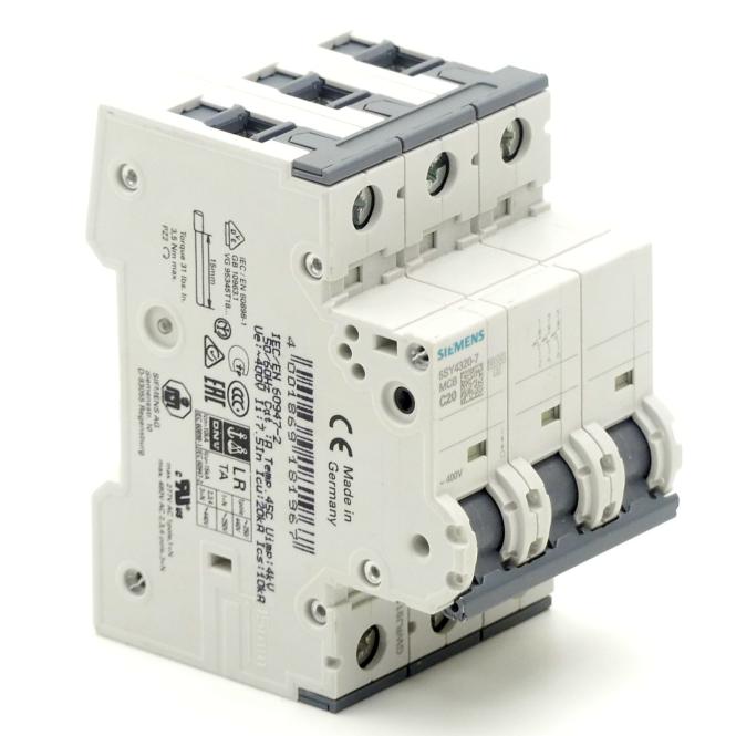 5SY4320-7 Siemens, Interruptores automáticos y fusibles