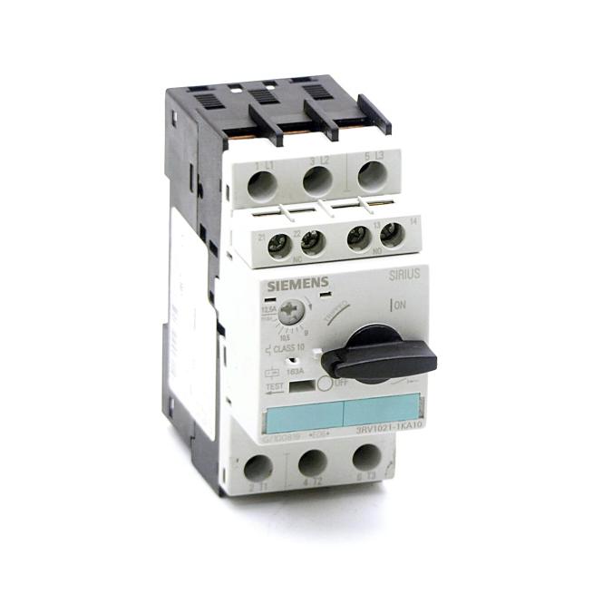 3RV1021-1KA10 Siemens, Wyłączniki automatyczne i bezpieczniki