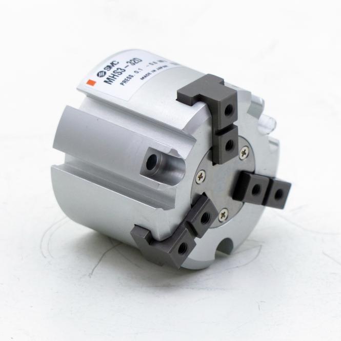 SMC MHS3-32D MHS3, Air Gripper, 3 Finger, Parallel Style, MHS3-32D — Componentes de robots