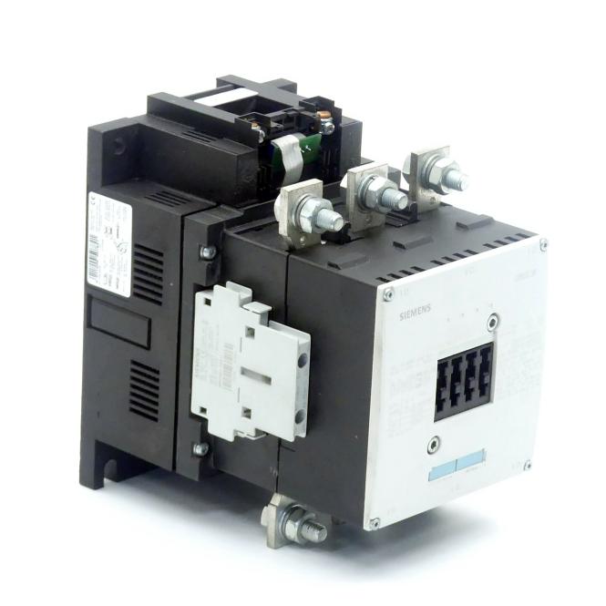 Siemens 3RT1064-6NP36 IEC Standard Power Contactor, Sirius Series, S10 Frame Size, 225A, 200-277V AC/DC Operation — Contactors & Relays