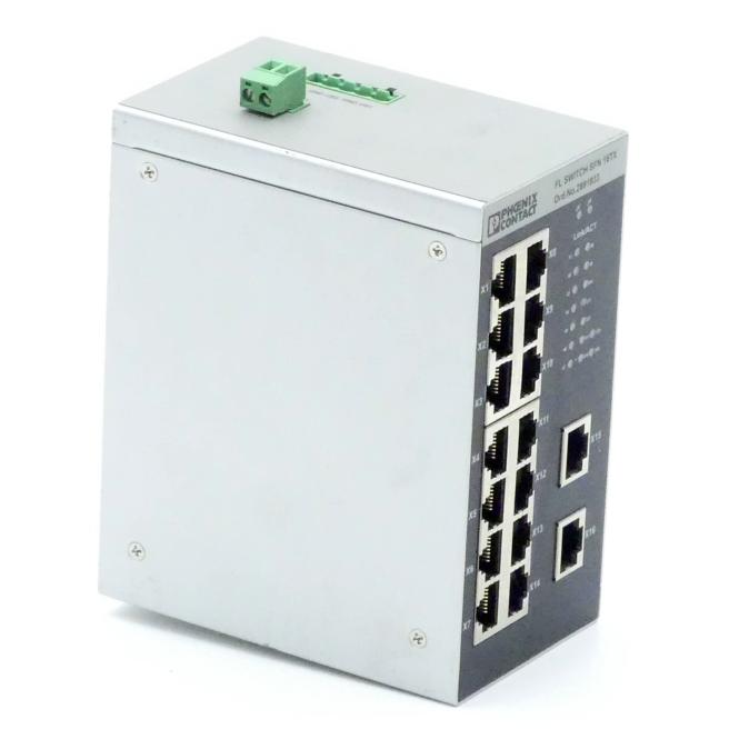 Phoenix Contact 2891933 Industrial Ethernet Switch - FL SWITCH SFN 16TX - 2891933 — Sterowniki PLC