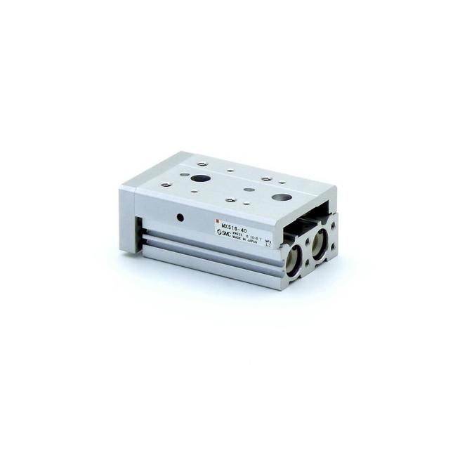 SMC MXS16-40 MXS, Precision Slide Table (Cross Roller Bearings) - Standard Type, MXS16-40 — Módulos lineales y actuadores