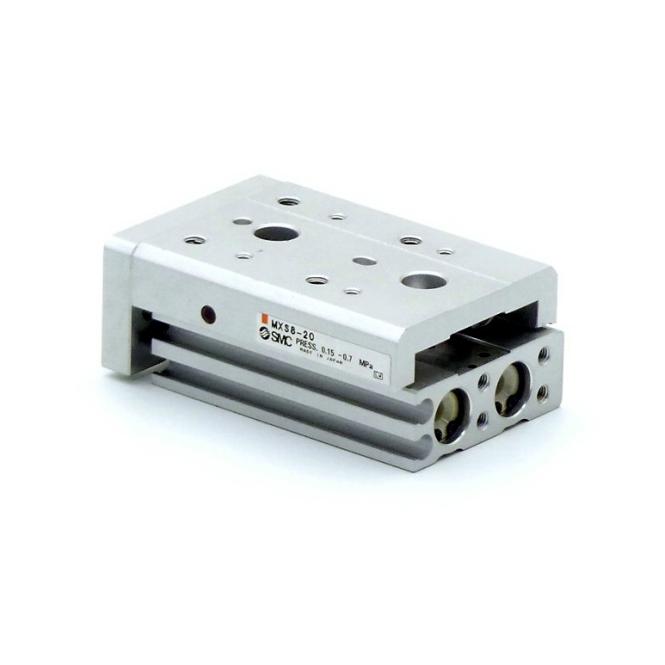 SMC MXS8-20 MXS, Precision Slide Table (Cross Roller Bearings) - Standard Type, MXS8-20 — Módulos lineales y actuadores