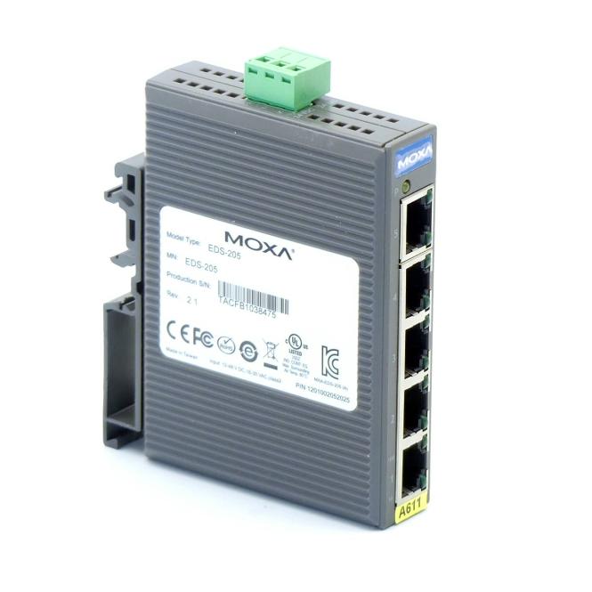 EDS-205 Moxa, Connectivity