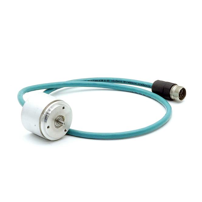Siemens 6FX2001-2CC50 Incremental Encoder with RS422 (TTL), 2500 P/R, Synchro-Flange Shaft 6mm Operating Voltage: 5V Universal Cable Outlet — Encoders & Position Sensors