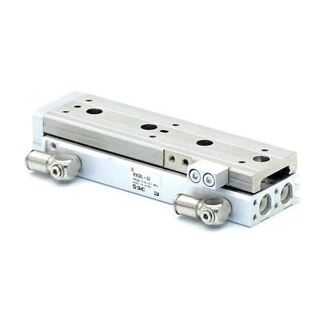 SMC MXQ8L-50 Legacy MXQ, Precision Slide Tables (Recirculating Bearings), MXQ8L-50 — Linear Modules & Actuators