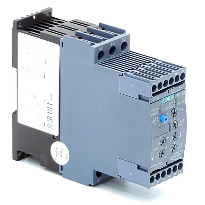 Siemens 3RW4024-1TB04 SIRIUS Soft Starter, 12.5A, 5.5KW/400V, AC24V, Screw Terminal — Electric Motors