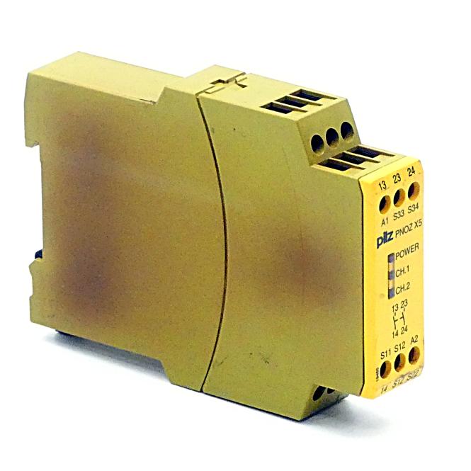 Pilz 774325 Safety Relay with Dual Channel Monitoring — Schütze & Relais