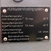 Water-cooled three-phase motor  New