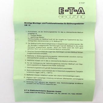 Strömungswächter  Gebraucht