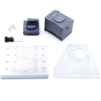 Side panel rotary drive 