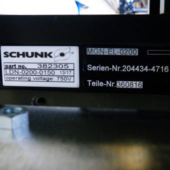 Linearmotorachse mit Führungsträger 