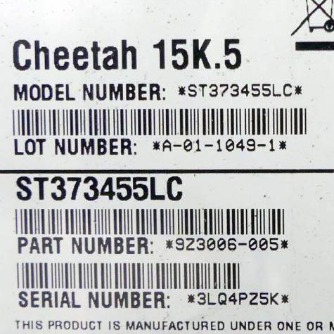 Harlingen Intel Plant Server KHD3H8RP650R Used