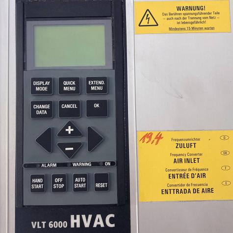 Frequency converter VLT6016HT4C54STR3DLF00A00C0  Used