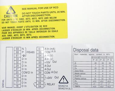 Frequency converter VLT6016HT4C54STR3DLF00A00C0 